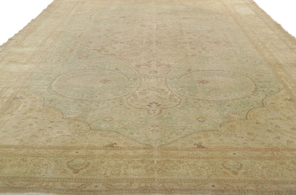 8 x 12 Vintage Earth-Tone Turkish Sivas Rug 51292