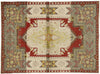 4 x 6 Vintage Turkish Oushak Rug 51293