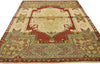 4 x 6 Vintage Turkish Oushak Rug 51293