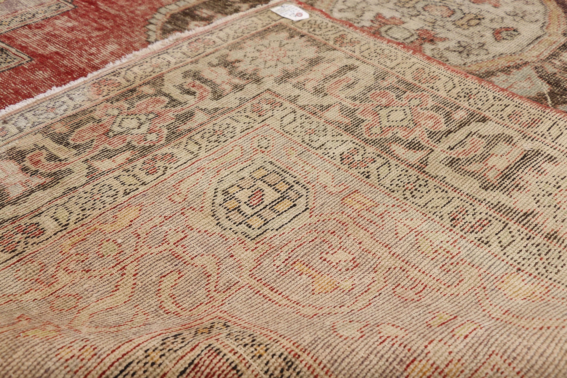 7 x 10 Vintage Turkish Oushak Rug 51297