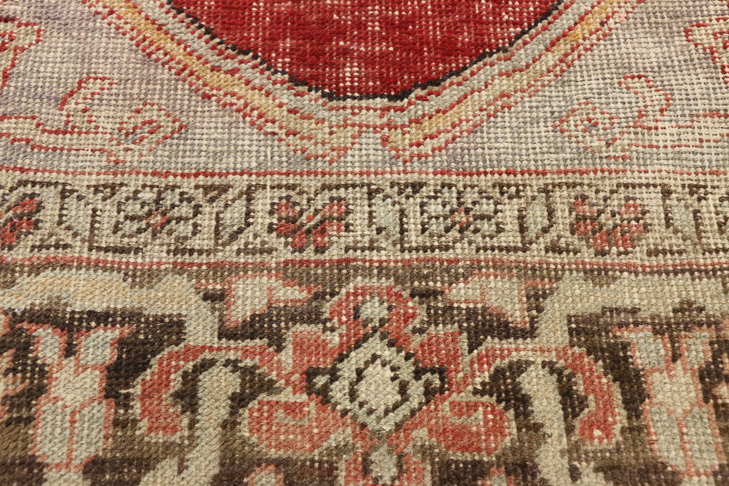7 x 10 Vintage Turkish Oushak Rug 51297