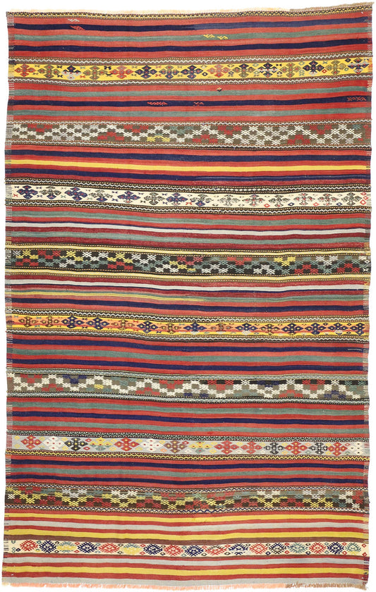 6 x 9 Vintage Kilim Rug 51300