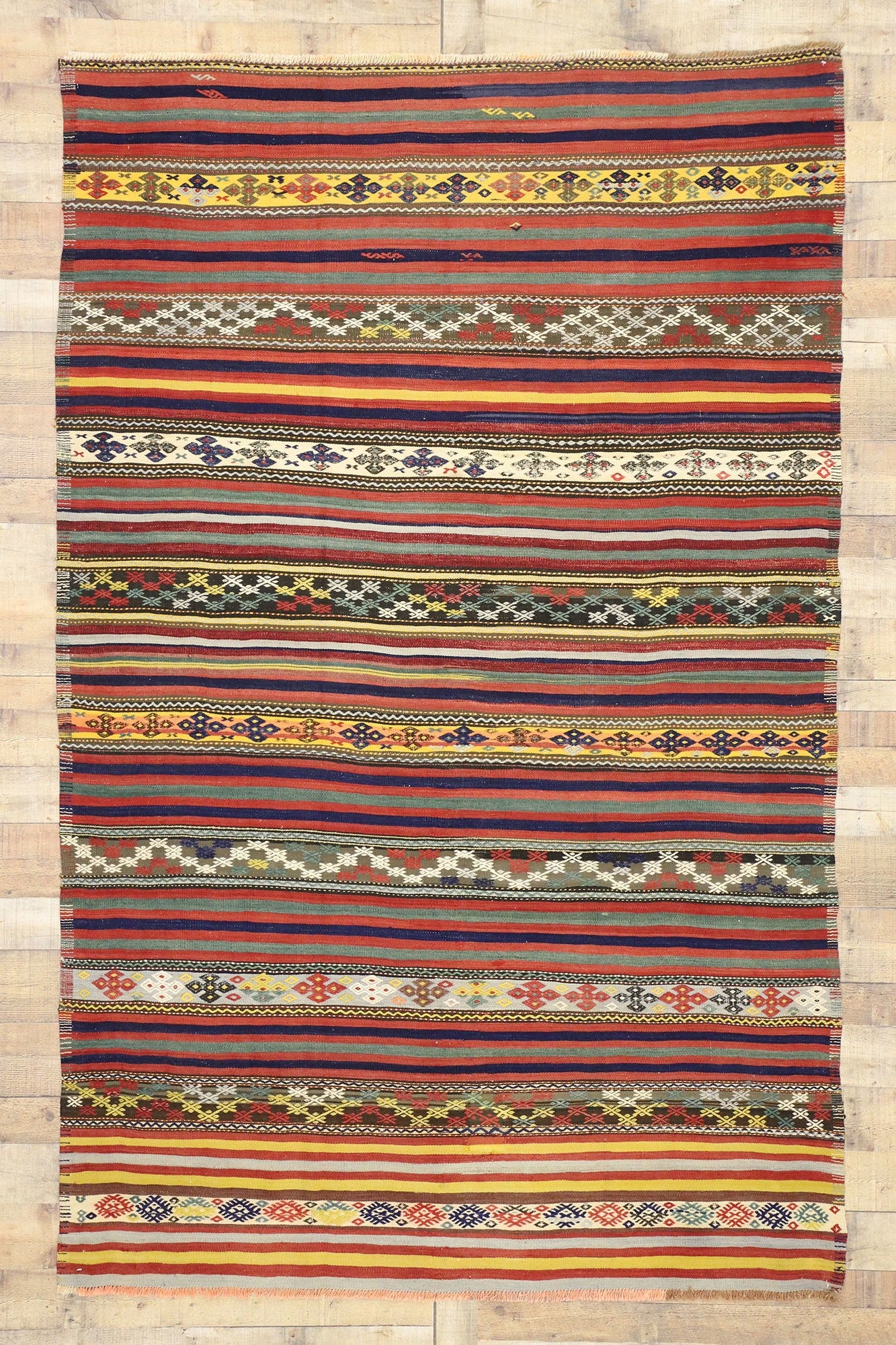 6 x 9 Vintage Kilim Rug 51300