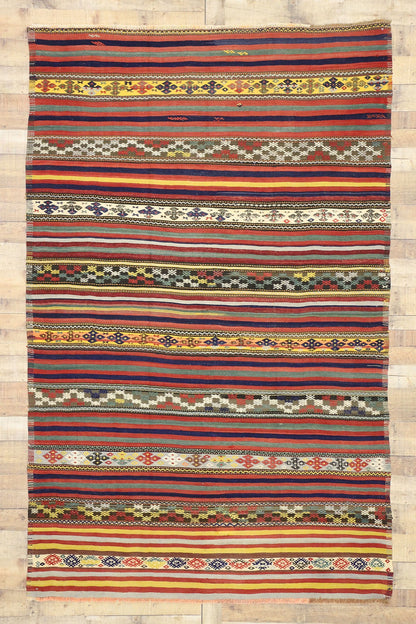 6 x 9 Vintage Kilim Rug 51300