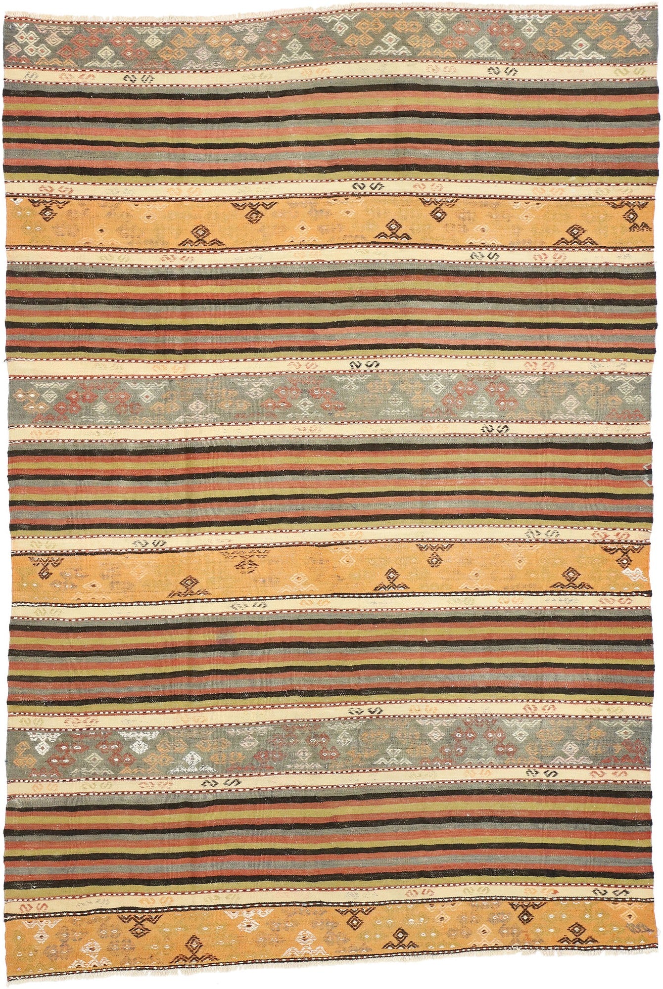 6 x 8 Vintage Kilim Rug 51301