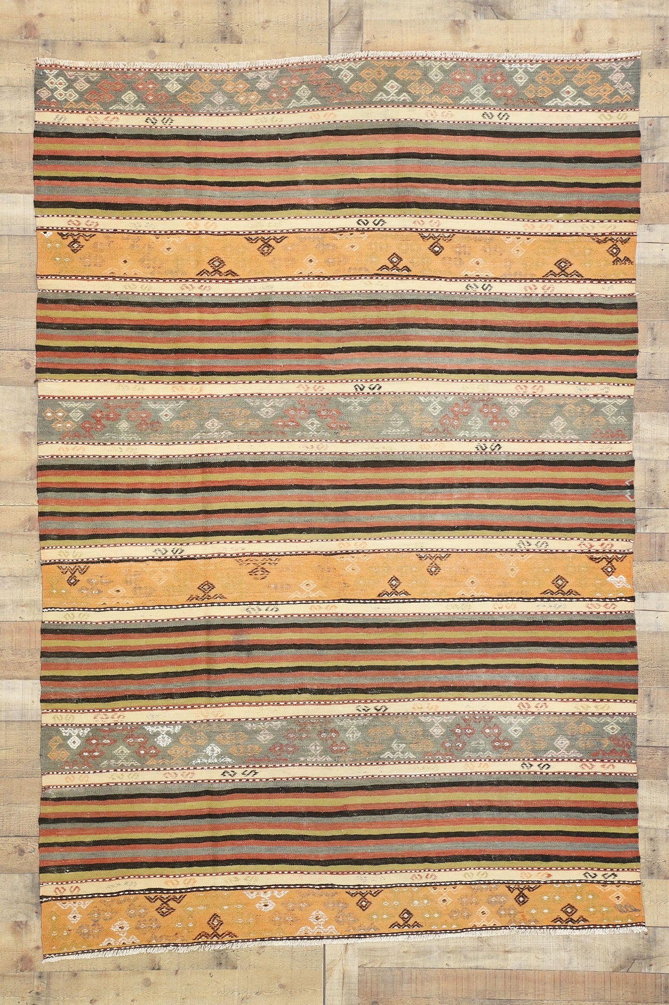 6 x 8 Vintage Kilim Rug 51301
