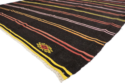 8 x 11 Vintage Turkish Kilim Rug 51304