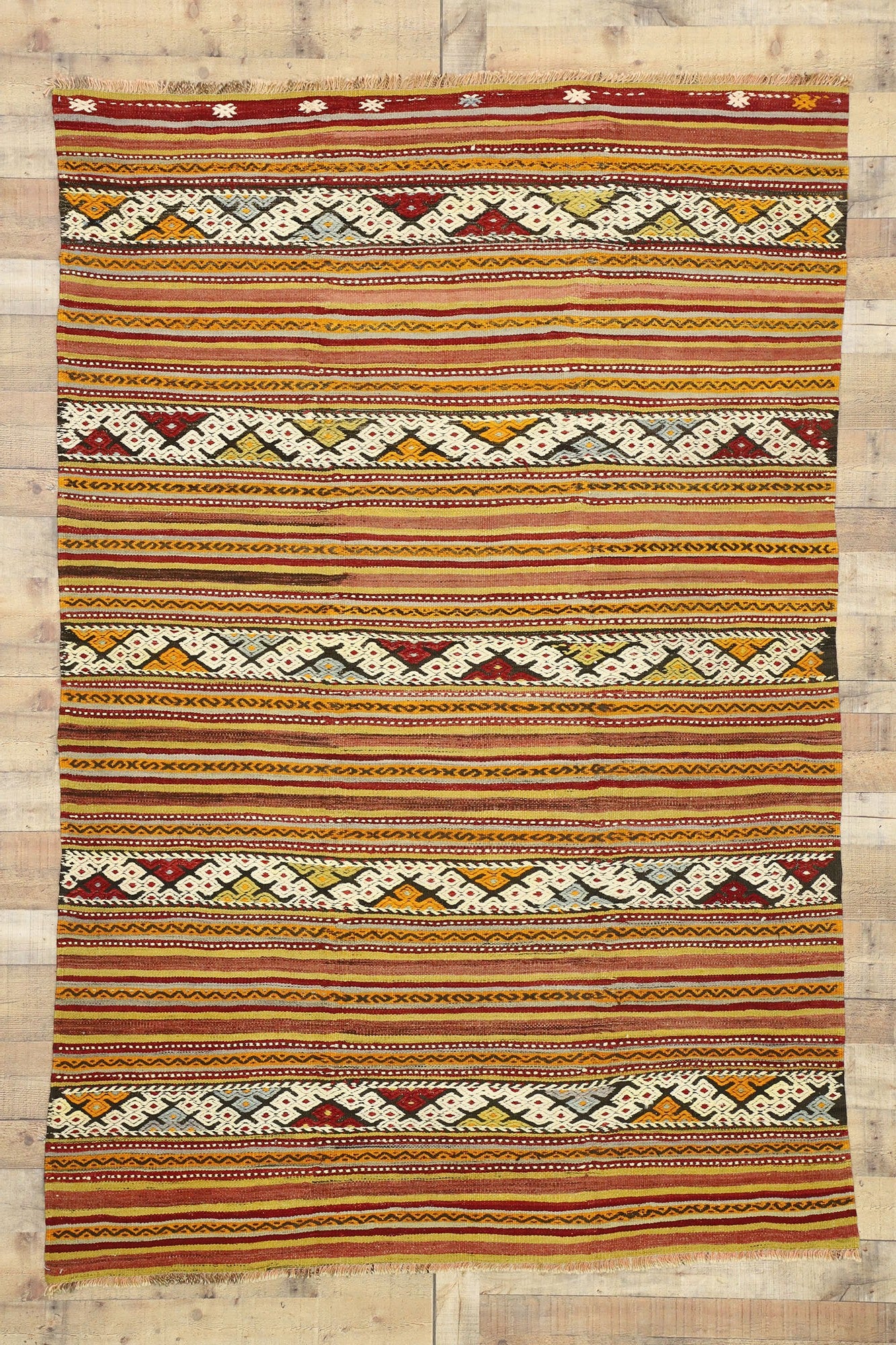 5 x 8 Vintage Kilim Rug 51307