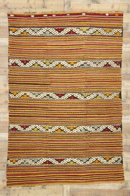 5 x 8 Vintage Kilim Rug 51307