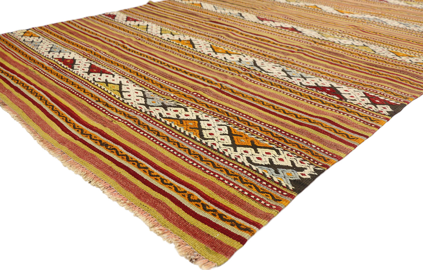 5 x 8 Vintage Kilim Rug 51307