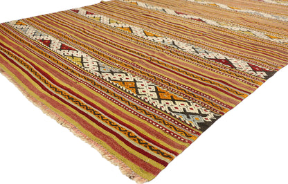 5 x 8 Vintage Kilim Rug 51307