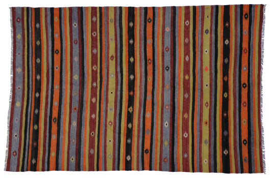 6 x 9 Vintage Kilim Rug 51308