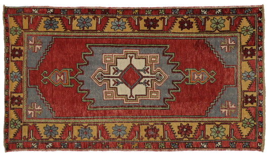 3 x 5 Vintage Oushak Rug 51311