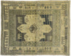4 x 5 Vintage Turkish Oushak Rug 51317