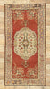 3 x 7 Vintage Red Turkish Oushak Rug 51318