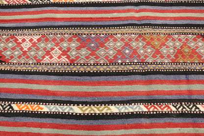 6 x 9 Vintage Turkish Kilim Rug 51319