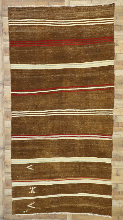 6 x 12 Vintage Turkish Kilim Rug 51324