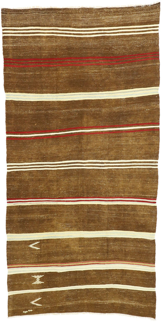 6 x 12 Vintage Turkish Kilim Rug 51324