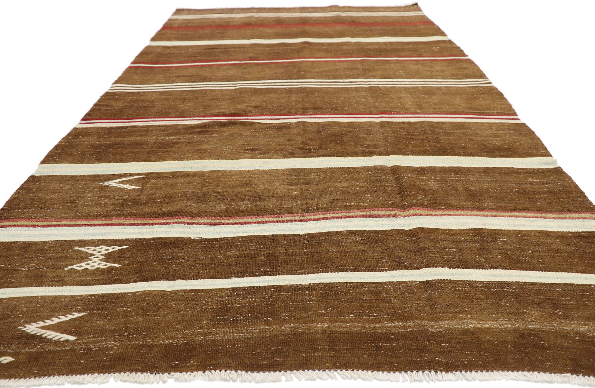 6 x 12 Vintage Turkish Kilim Rug 51324