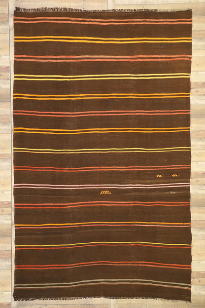 7 x 12 Vintage Turkish Kilim Rug 51330