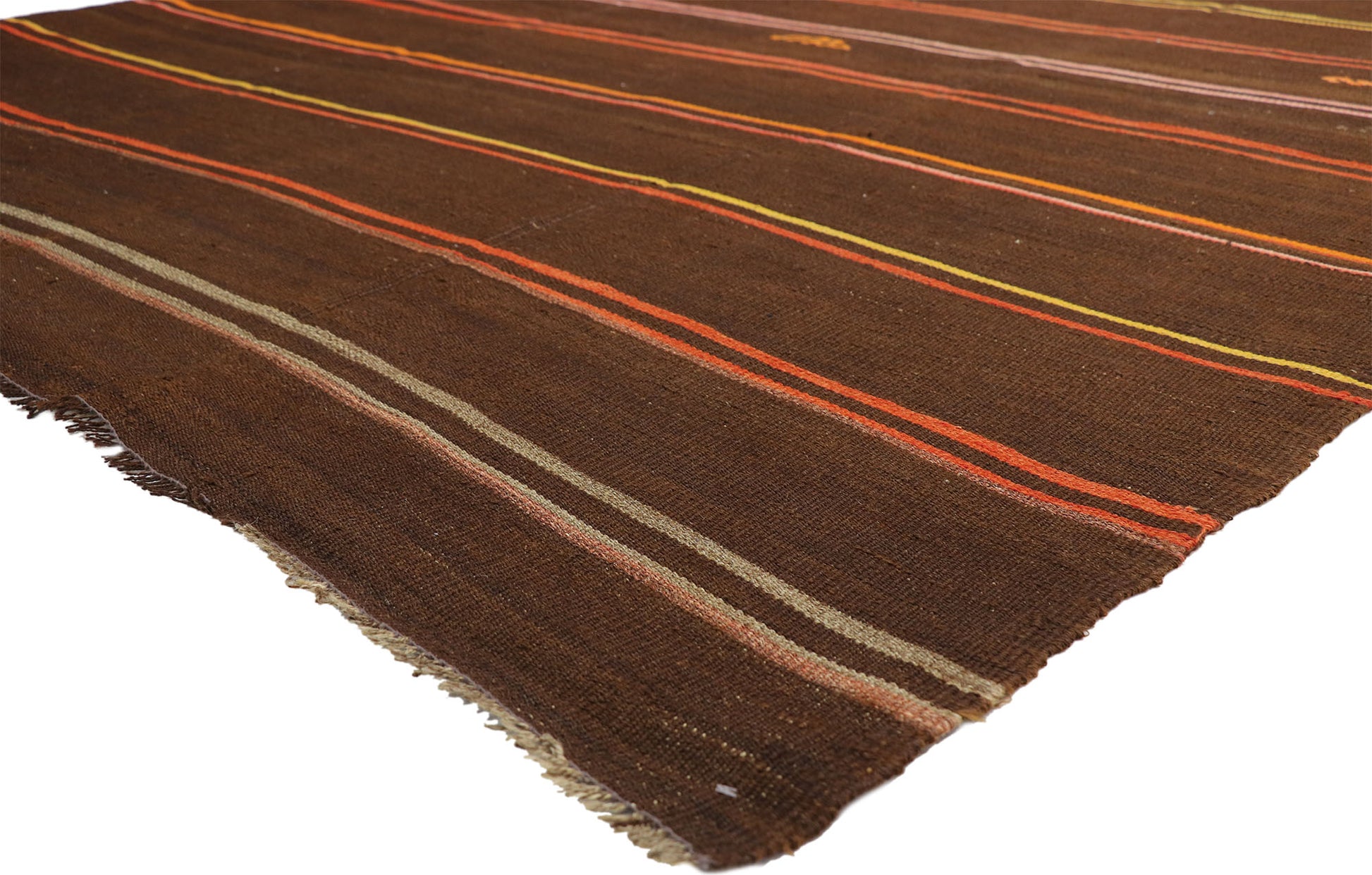 7 x 12 Vintage Turkish Kilim Rug 51330