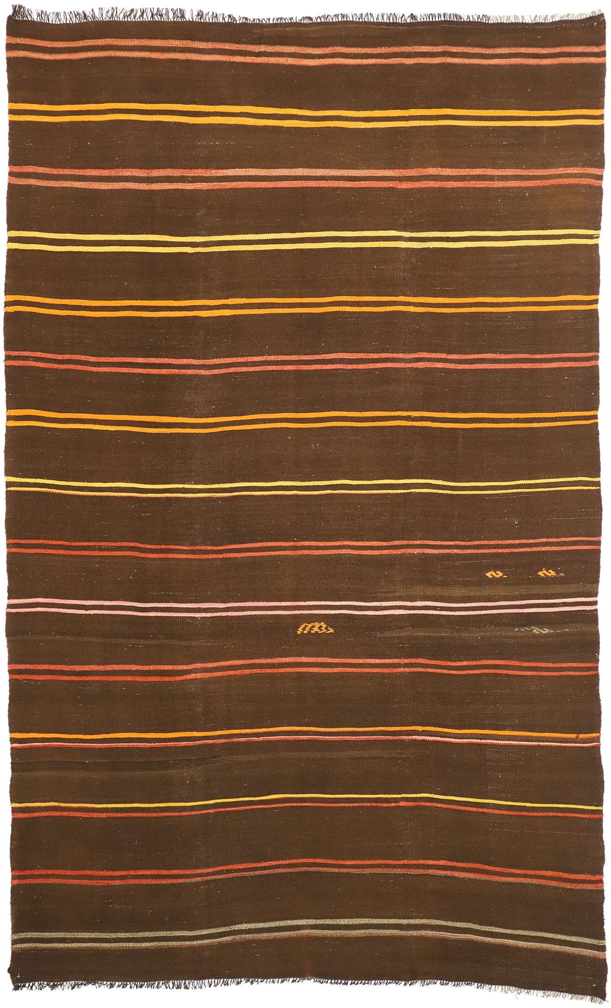 7 x 12 Vintage Turkish Kilim Rug 51330