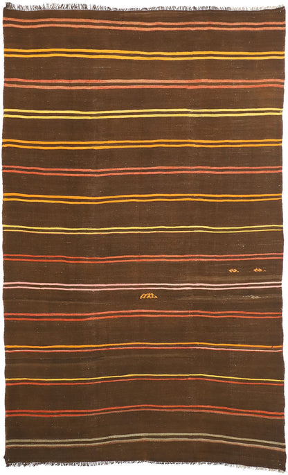 7 x 12 Vintage Turkish Kilim Rug 51330
