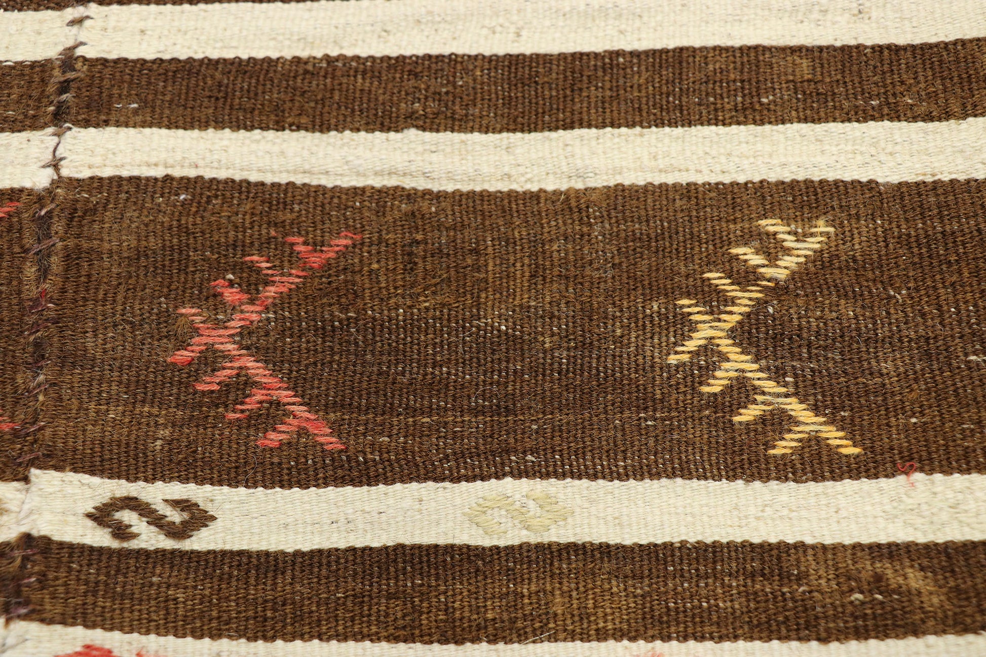 7 x 11 Vintage Turkish Kilim Rug 51333
