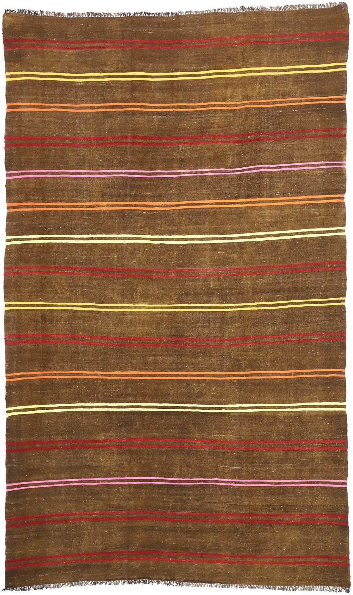 7 x 12 Vintage Turkish Kilim Rug 51334