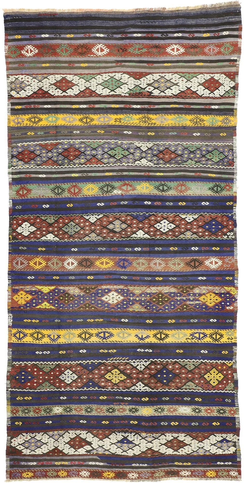 5 x 11 Vintage Kilim Rug 51337