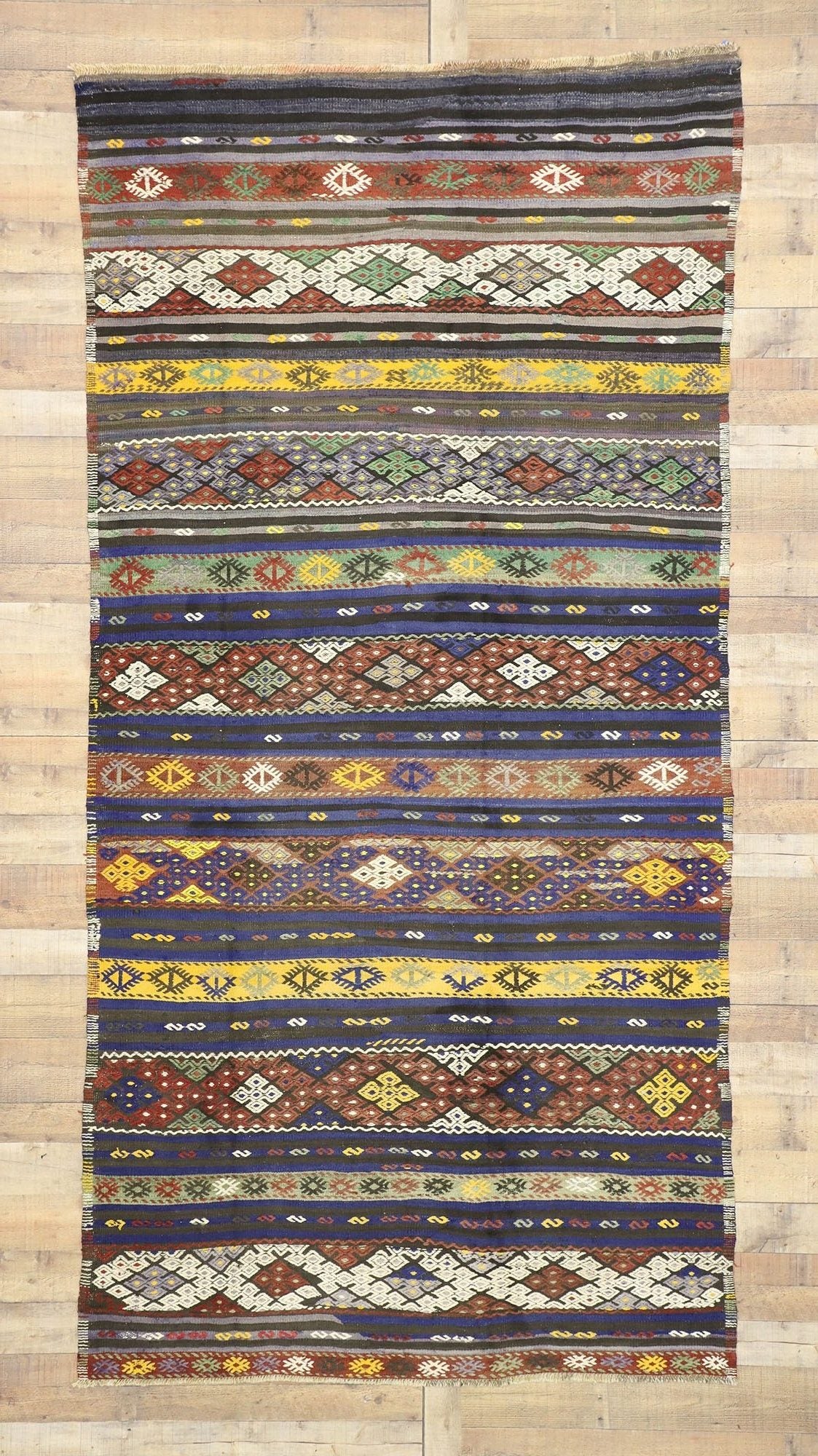 5 x 11 Vintage Kilim Rug 51337