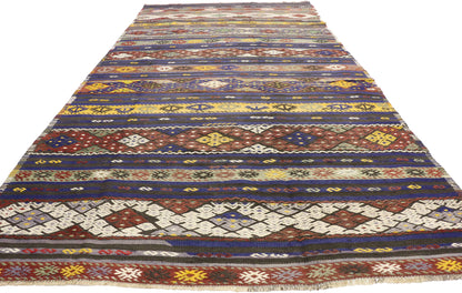 5 x 11 Vintage Kilim Rug 51337