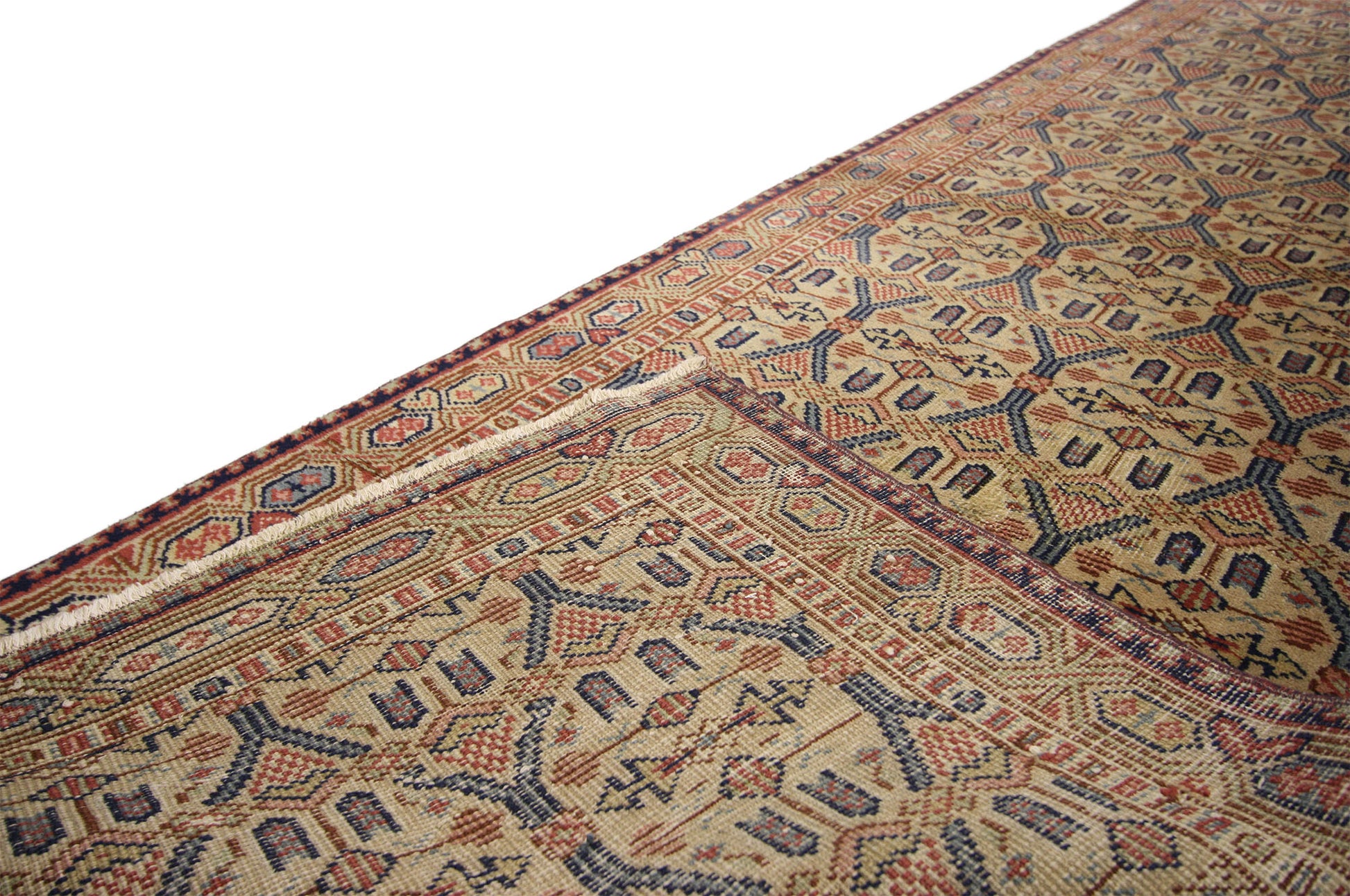 3 x 9 Vintage Turkish Oushak Runner 51338