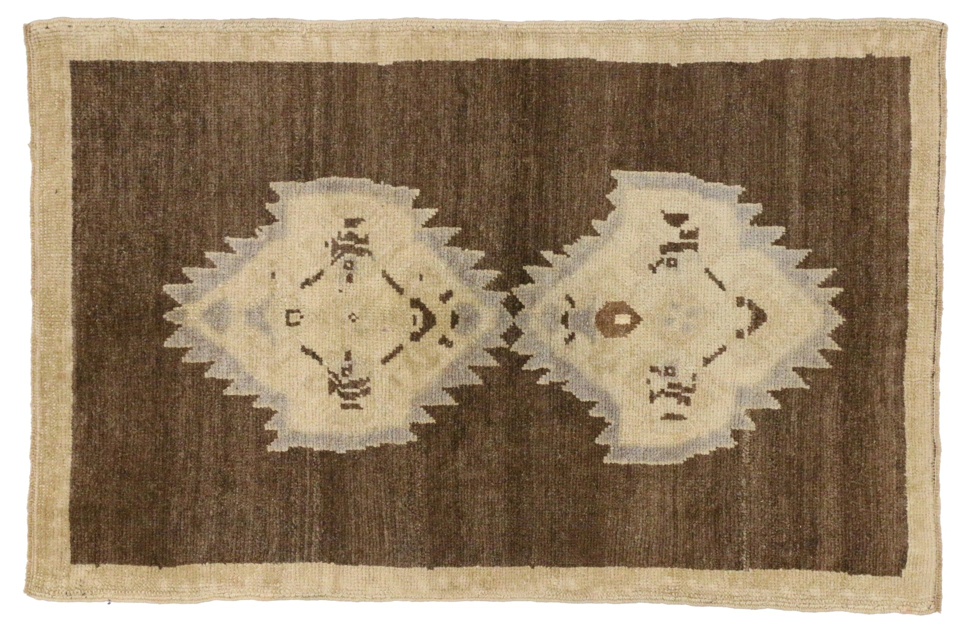 3 x 4 Vintage Oushak Rug 51341