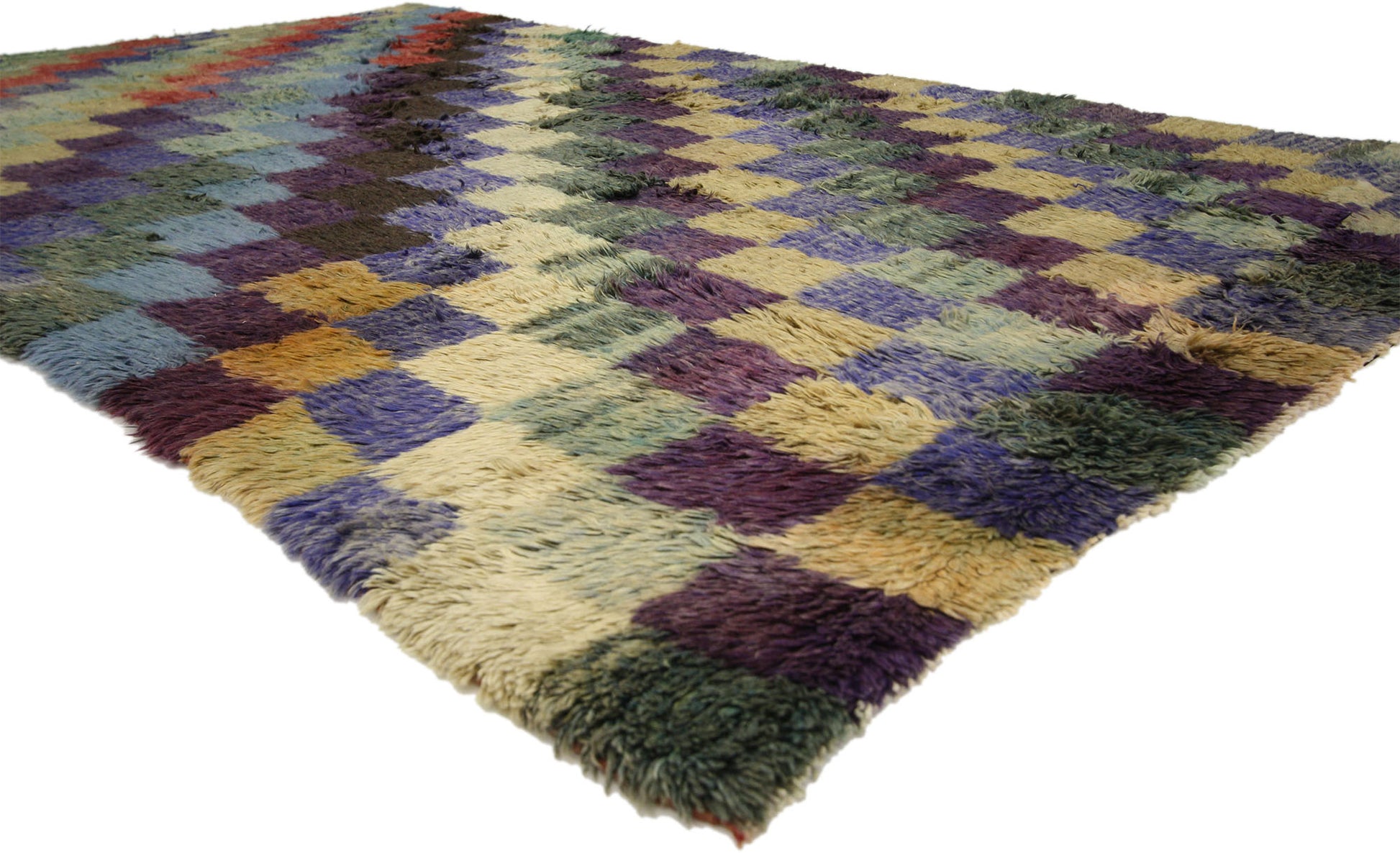 5 x 9 Vintage Turkish Tulu Rug 51345