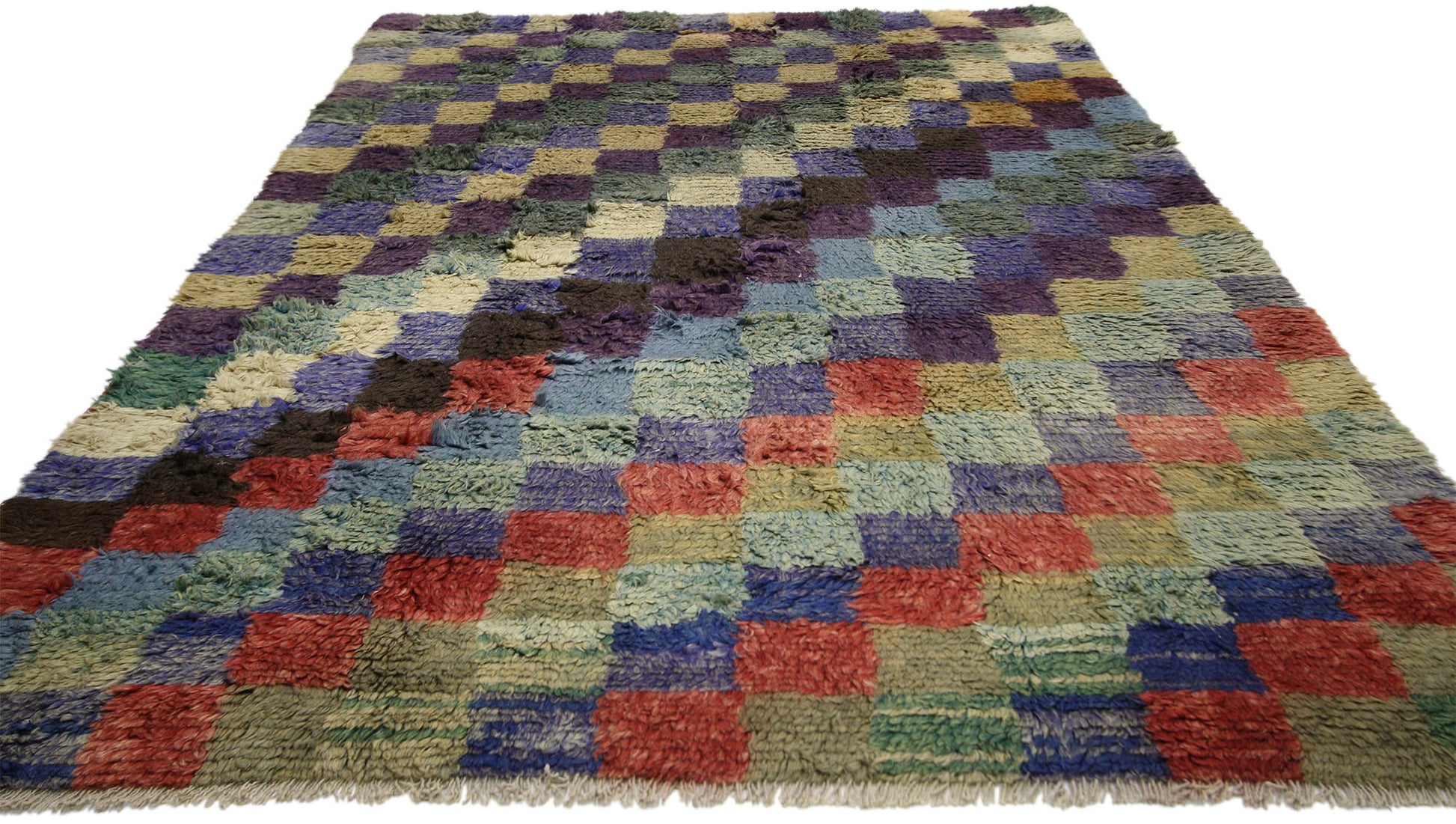 5 x 9 Vintage Turkish Tulu Rug 51345