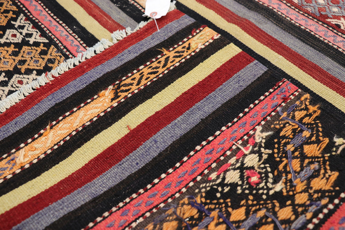6 x 11 Vintage Turkish Kilim Rug 51347