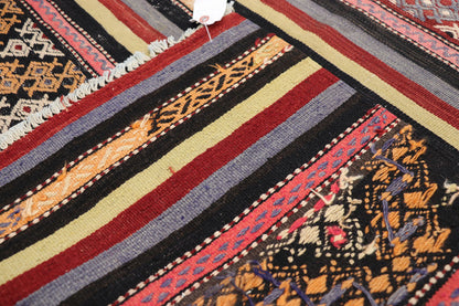 6 x 11 Vintage Turkish Kilim Rug 51347