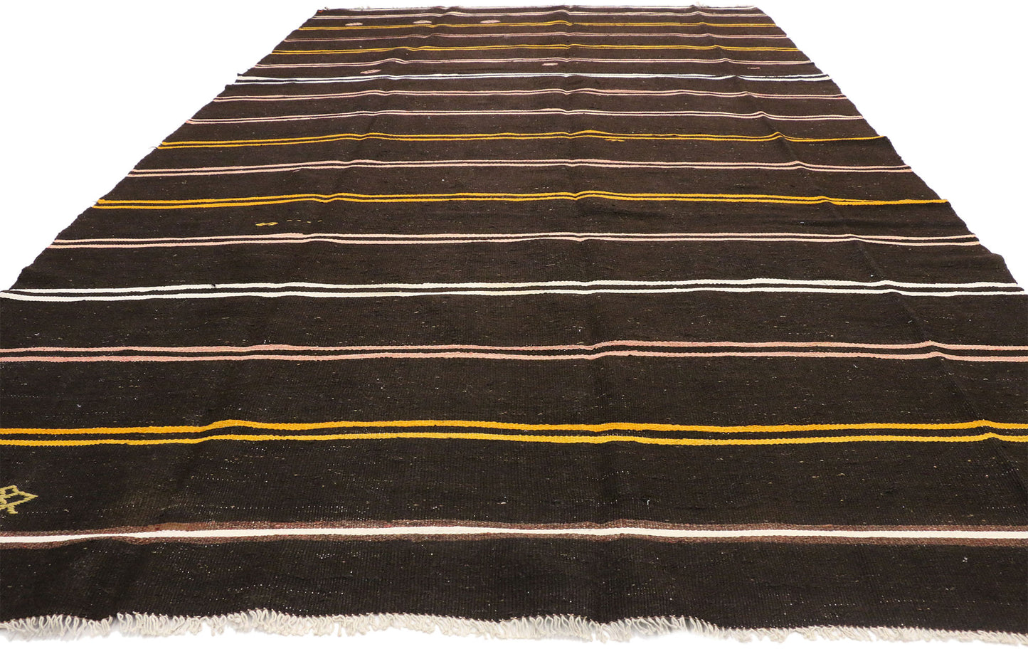 7 x 12 Vintage Turkish Kilim Rug 51349