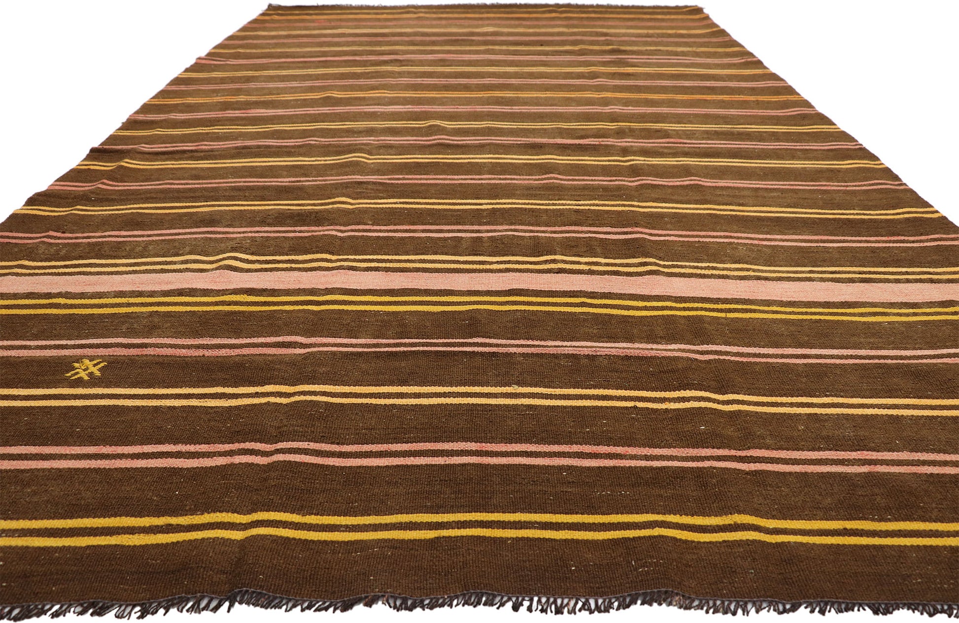 8 x 13 Vintage Turkish Kilim Rug 51350