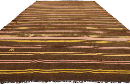 8 x 13 Vintage Turkish Kilim Rug 51350