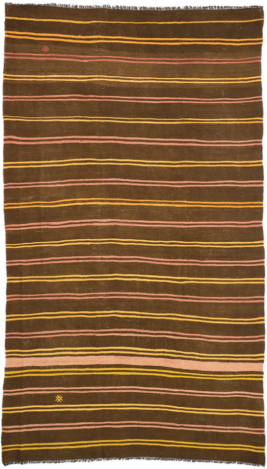 8 x 13 Vintage Turkish Kilim Rug 51350