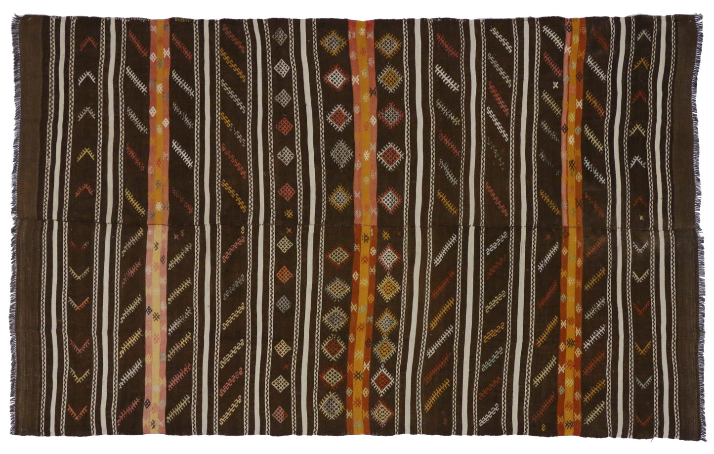 7 x 11 Vintage Kilim Rug 51353