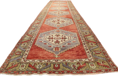 5 x 20 Vintage Turkish Oushak Runner 51358