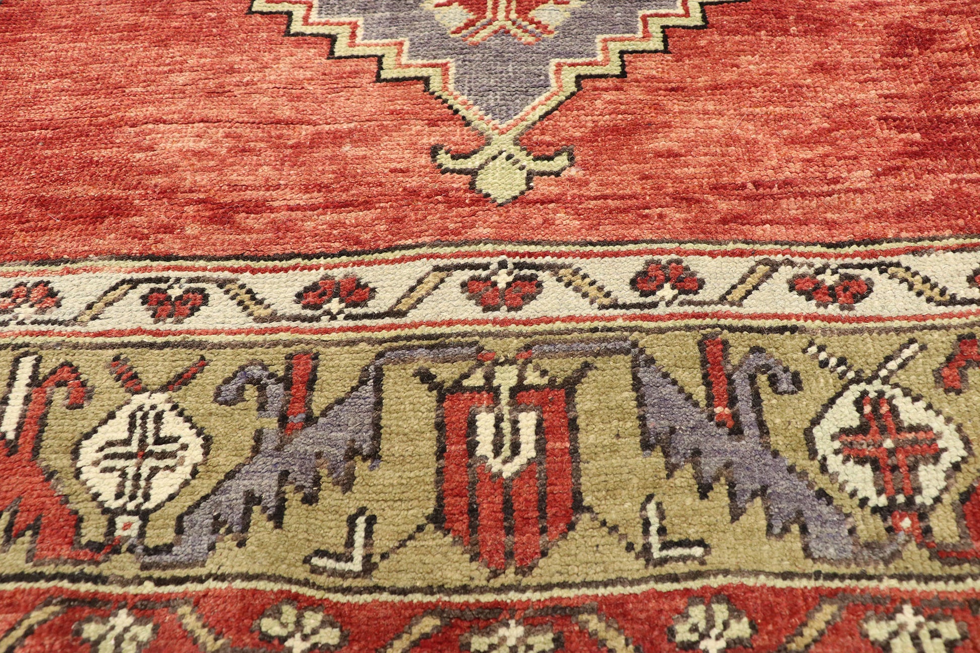5 x 20 Vintage Turkish Oushak Runner 51358