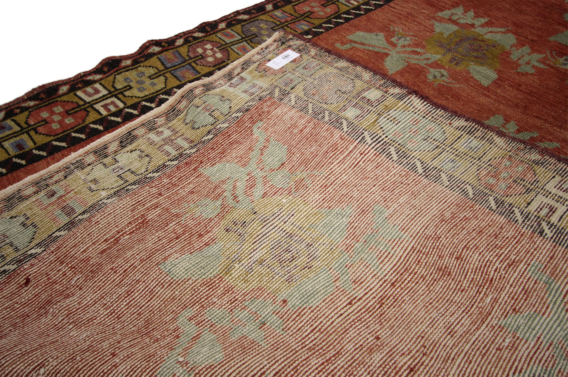 5 x 12 Vintage Turkish Oushak Rug 51362