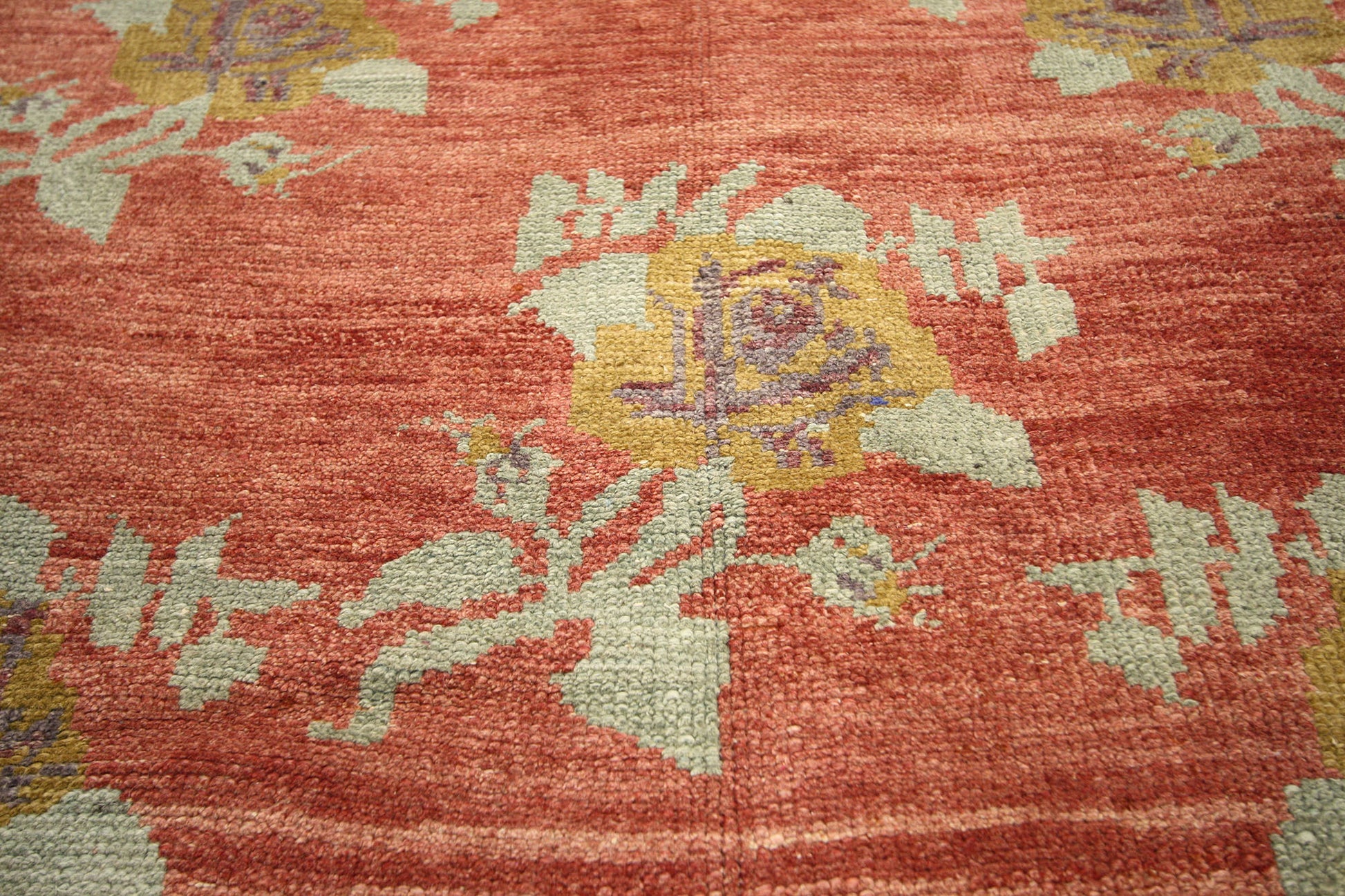 5 x 12 Vintage Turkish Oushak Rug 51362