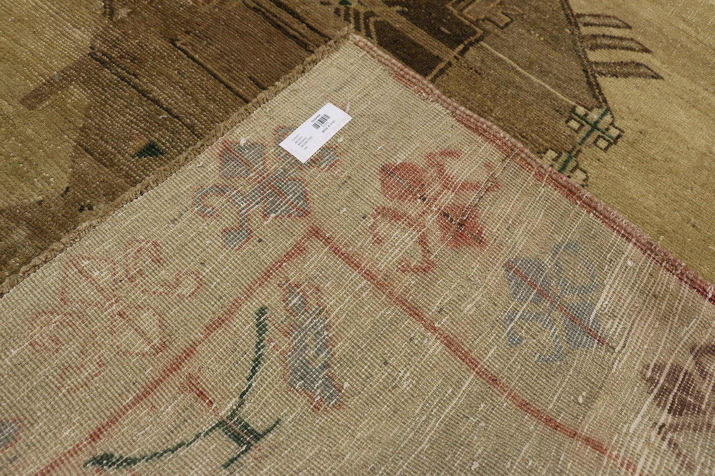9 x 11 Vintage Turkish Kars Rug 51371