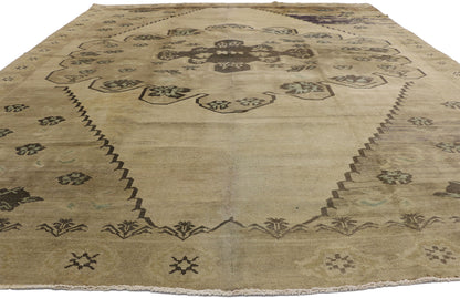 10 x 13 Vintage Turkish Oushak Rug 51372