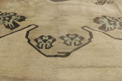 10 x 13 Vintage Turkish Oushak Rug 51372